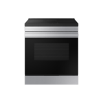 SAMSUNG #NSI6DG9300SRAA Samsung Bespoke 30-in 4 Burners 6.3-cu ft Air Fry Convection Oven Slide-in Single Induction Range (Stainless Steel)