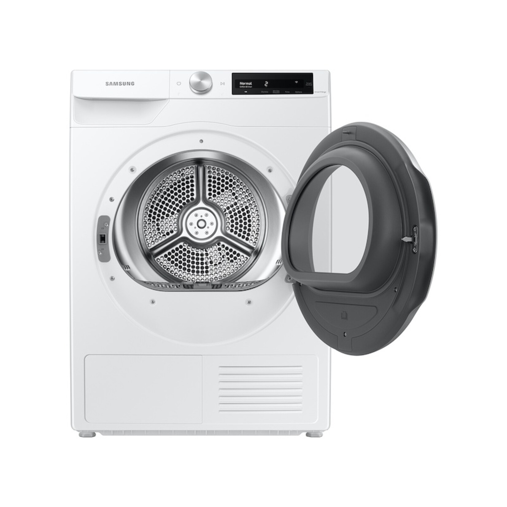 SAMSUNG #DV25B6900HW - Samsung 4.0 cu. ft. Heat Pump Dryer with AI Smart Dial and Wi-Fi Connectivity in White