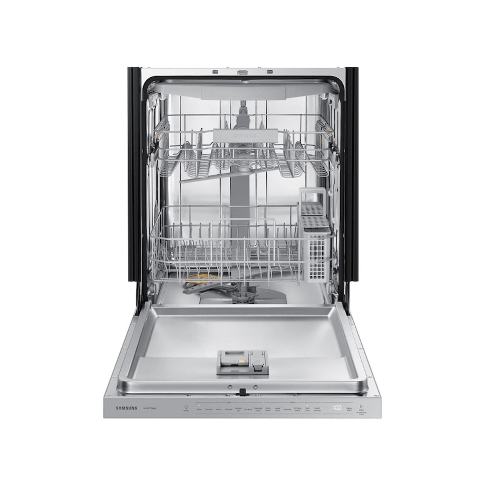 SAMSUNG #DW80CG5450SR - Samsung Smart 46 dBA Dishwasher with StormWash and AutoRelease Door in Stainless Steel