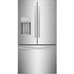 Frigidaire #FRFS2823AS - Frigidaire Standard-Depth 27.8-cu ft 3 -Door French Door Refrigerator with Ice Maker with Water and Ice Dispenser ( Stainless Steel ) ENERGY STAR Certified