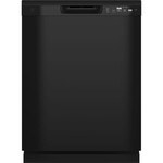 GE *GDF511PGRBB  24 in. Built-In Tall Tub Front Control Black Dishwasher with Power Cord, Dry Boost, 59 dBA