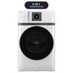 GE #PFQ83HSLWWW - GE Profile™ ENERGY STAR® 4.6 cu. ft. Capacity UltraFast Combo with Ventless Inverter Heat Pump Technology Washer/Dryer