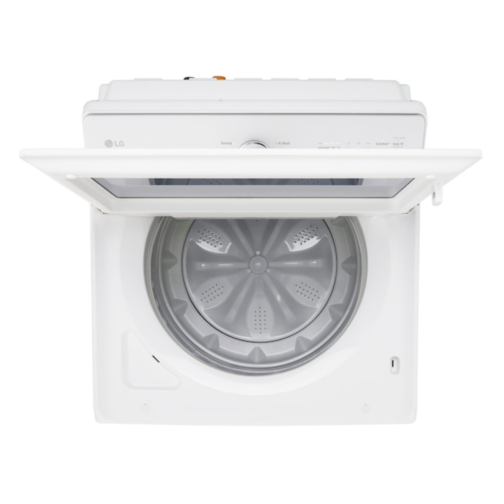 LG #WT8200CW - LG 5.0 cu. ft. Mega Capacity Smart Top Load Washer with Impeller, EasyUnload™ & AI Sensing