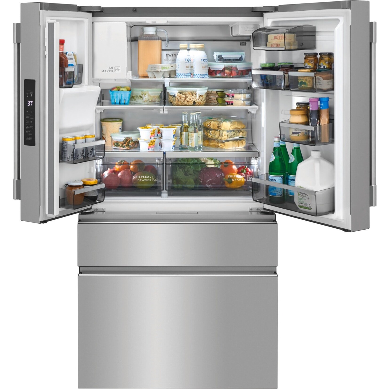 Frigidaire #PRMC2285AF - Frigidaire Professional 21.4 Cu. Ft. Counter-Depth 4-Door French Door Refrigerator