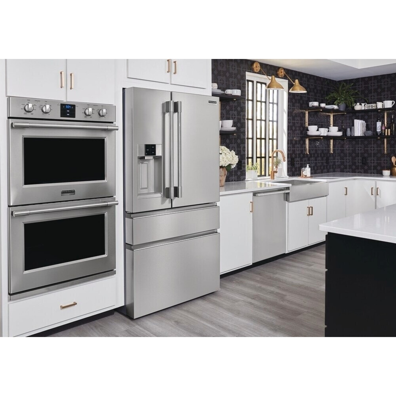 Frigidaire #PRMC2285AF - Frigidaire Professional 21.4 Cu. Ft. Counter-Depth 4-Door French Door Refrigerator