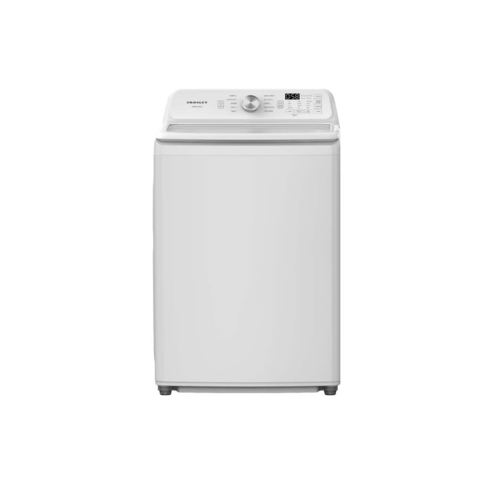 Crosley #CWM41155EW - CROSLEY 4.1 cu. ft. Top Load Washer White with 10 Cycles, 4 Temperatures, Auto Sensing