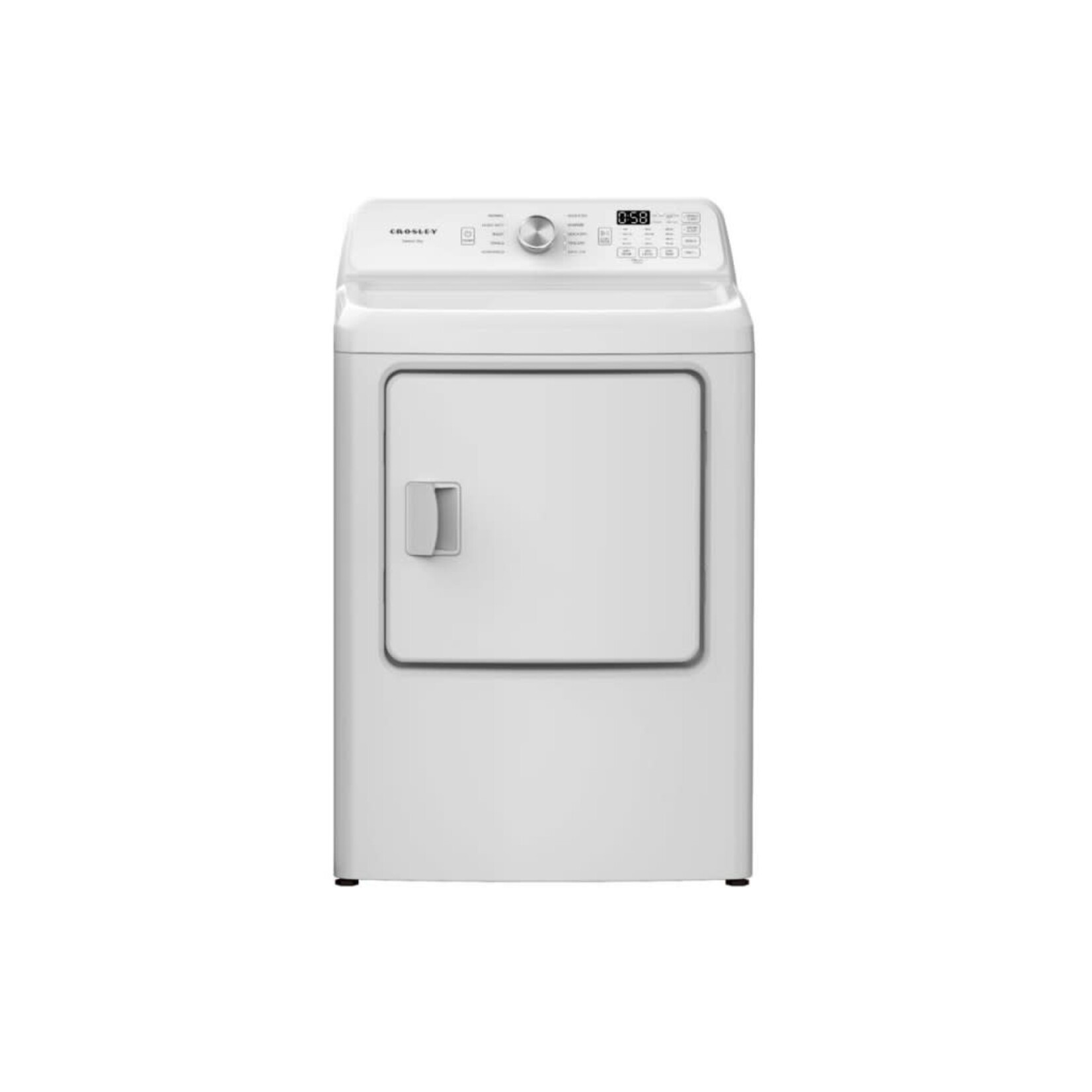 Crosley #CDME70106EW - CROSLEY 7.0 Cubic Foot Front Load Electric Dryer in White