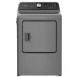 Crosley #CDME70106EX - Crosley 7.0 cu. ft. Vented Front Load Electric Dryer in Harbor Mist with Moisture Sensor and Wrinkle Prevent Technology