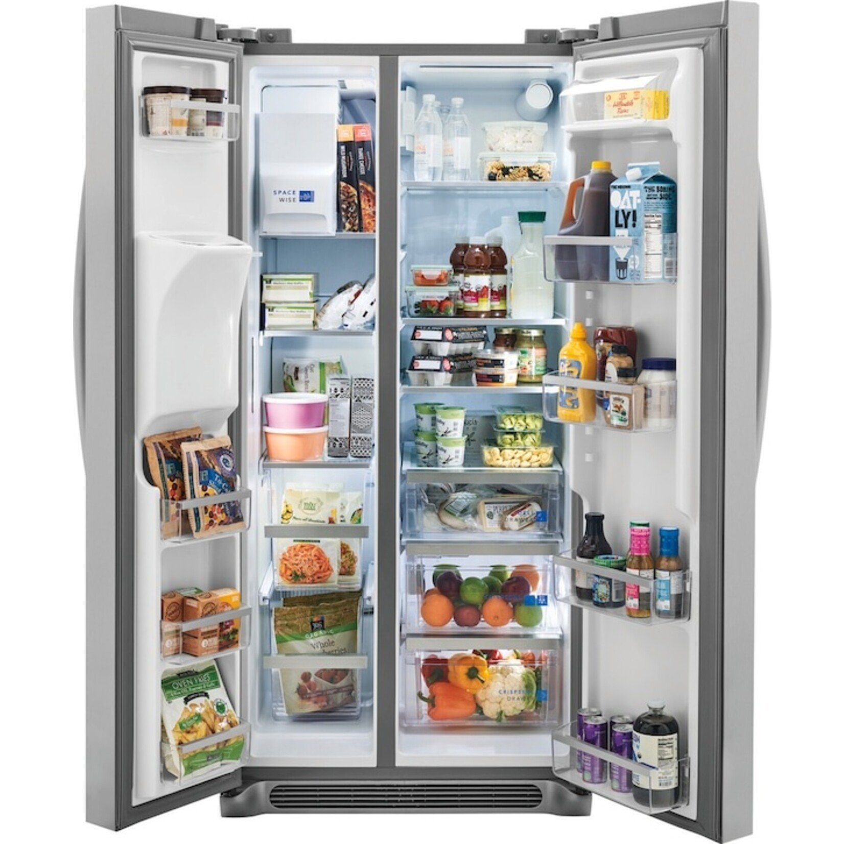 Frigidaire #*GRSS2352AF - Frigidaire 22.3 cu. ft. 33 in. Standard Depth Side by Side Refrigerator in Smudge-Proof Stainless Steel