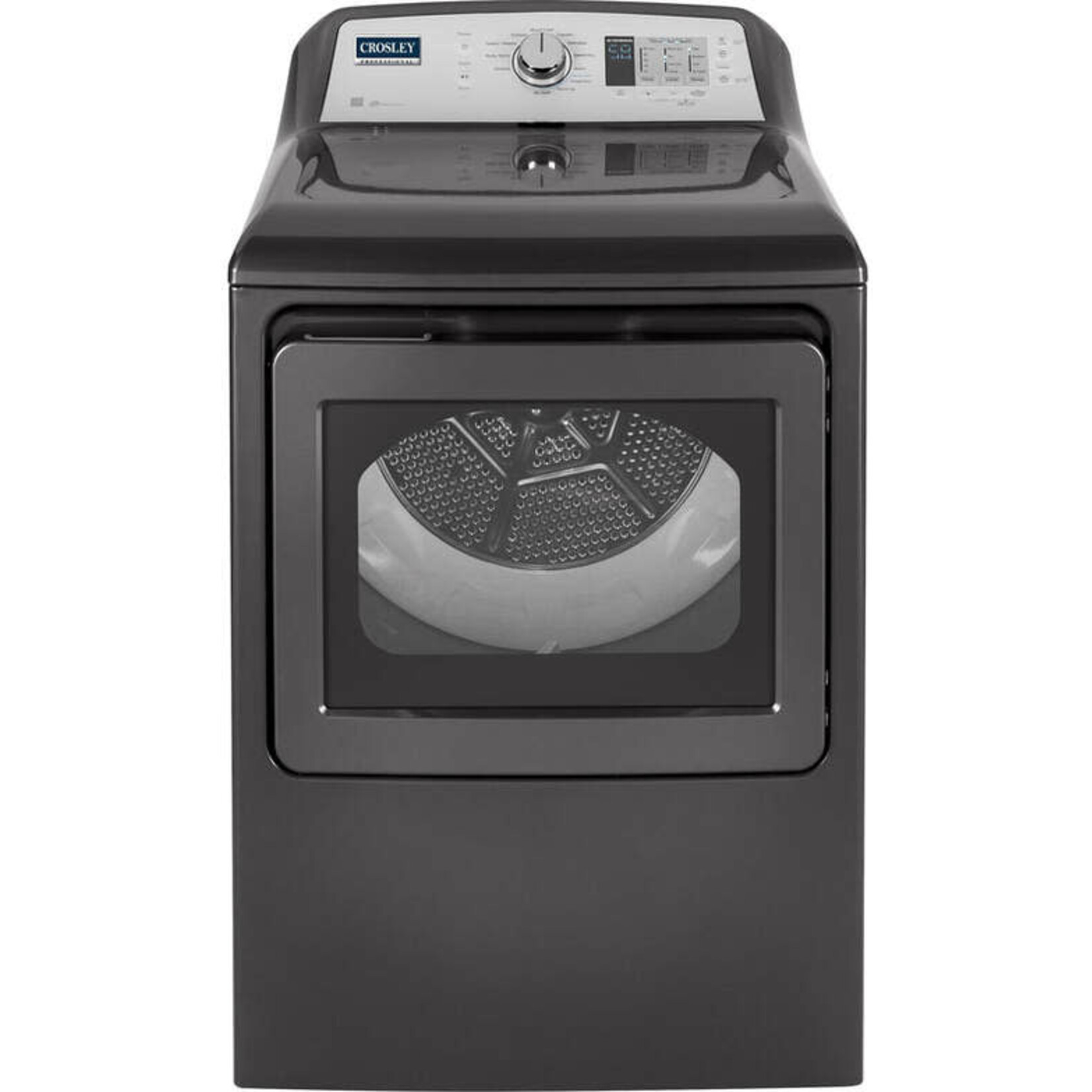Crosley #YTD74E2PNDG - Crosley Professional® 7.4 Cu. Ft. Diamond Gray Electric Dryer
