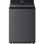 LG WT8600CB LG - 5.5 Cu. Ft. High Efficiency Smart Top Load Washer with EasyUnload - Matte Black