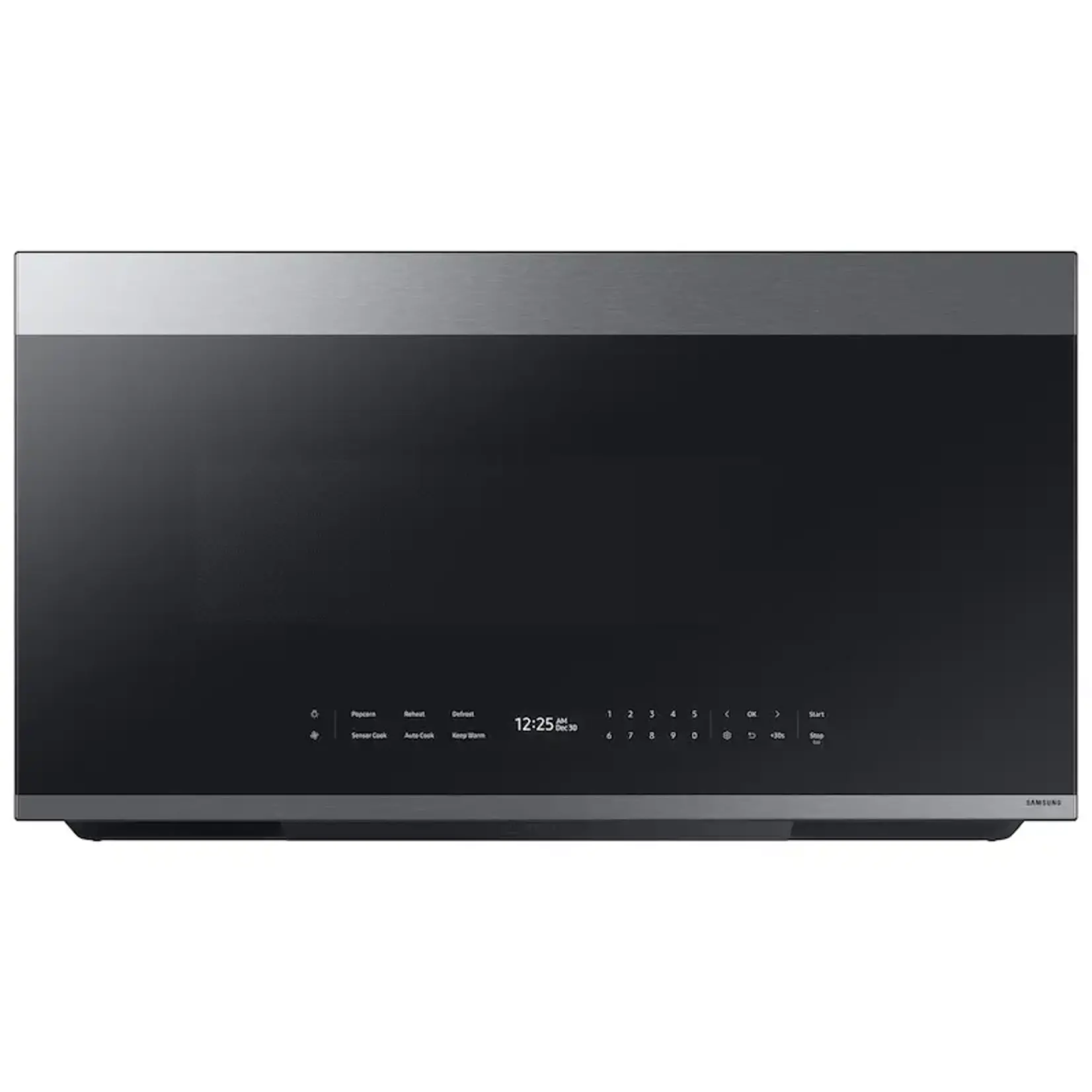 SAMSUNG #*ME21DG6700SRAA -  Samsung Bespoke 2.1 cu. ft. Over-the-Range Microwave with Auto Dimming Glass Touch Controls in Fingerprint Resistant Stainless Steel