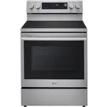 LG CPS-LREN6325XE - LG 30 in. 6.3 cu. ft. Smart Wi-Fi Enabled ProBake Convection® Electric Range with Air Fry & EasyClean® (CPS Warranty)