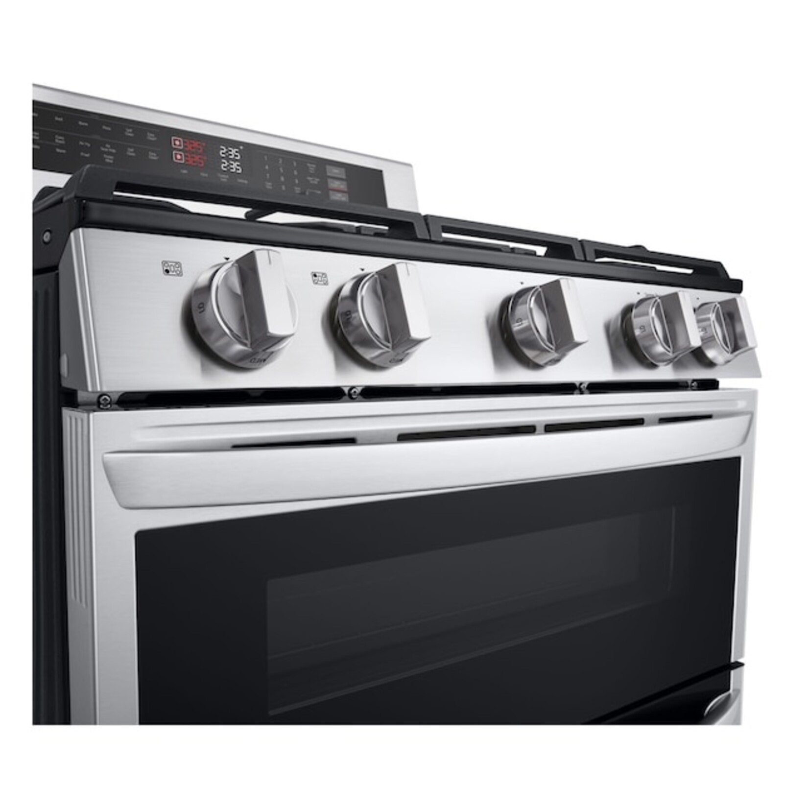 LG #LDGL6924S - LG 6.9 cu. ft. Smart Gas Double Oven Freestanding Range with ProBake Convection®, Air Fry & Air Sous Vide