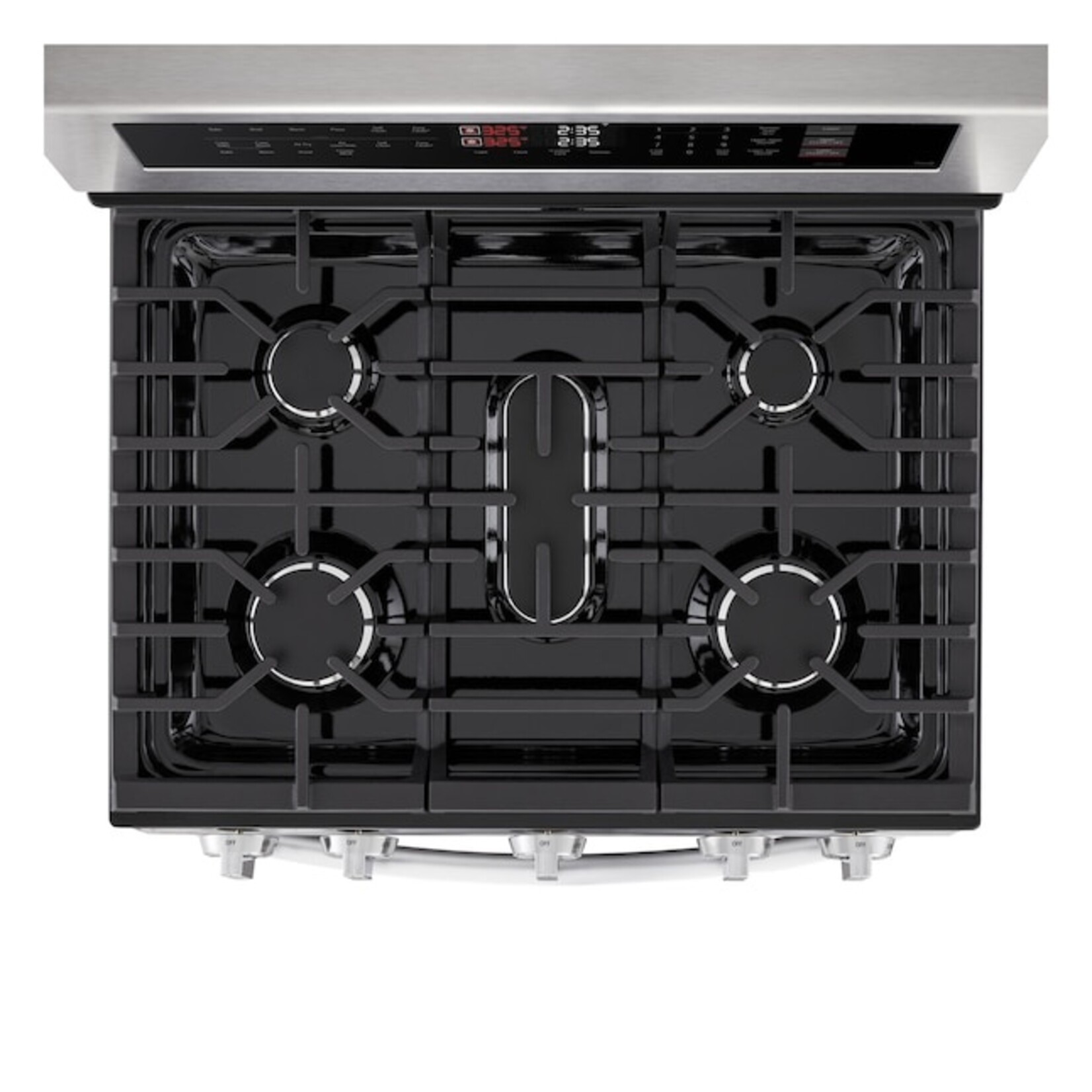 LG #LDGL6924S - LG 6.9 cu. ft. Smart Gas Double Oven Freestanding Range with ProBake Convection®, Air Fry & Air Sous Vide