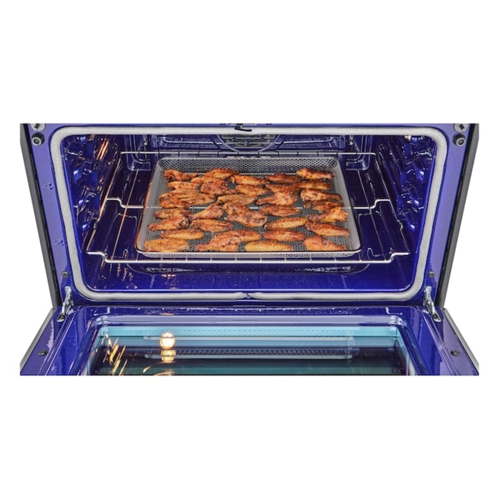 LG #LDGL6924S - LG 6.9 cu. ft. Smart Gas Double Oven Freestanding Range with ProBake Convection®, Air Fry & Air Sous Vide