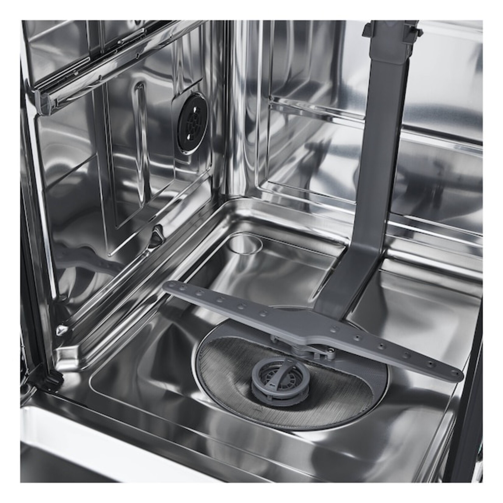 LG #LDFC2423V - LG 24 in. Stainless Look Front Control 52 dBA Dishwasher with Stainless Steel Tub and SenseClean