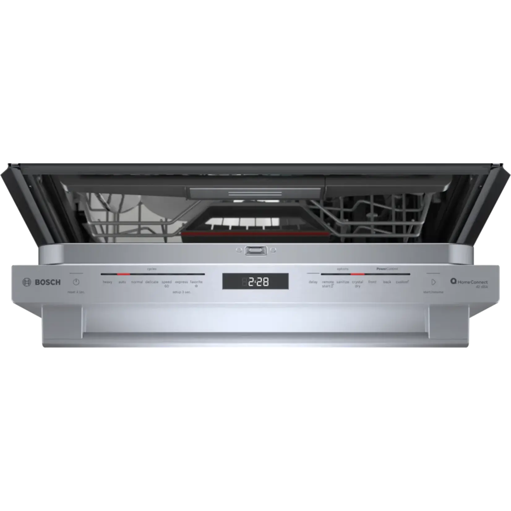 BOSCH #SHX78CC5UC - Bosch 800 Series 24 in. Stainless Steel Top Control Tall Tub Bar Handle Dishwasher with Stainless Steel Tub, 42 dBA