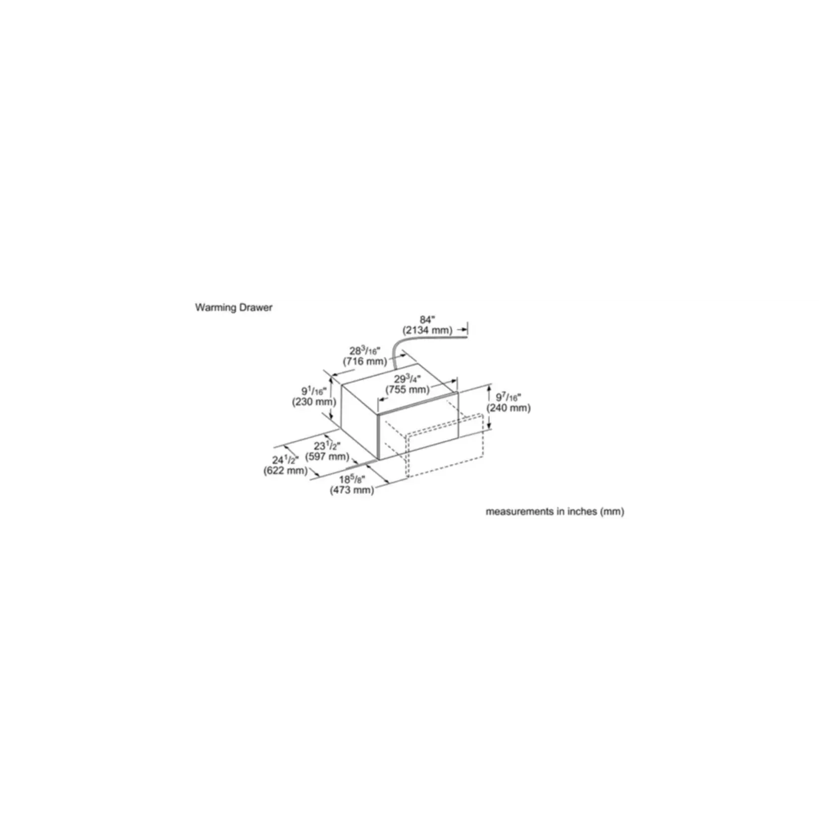 Thermador #WD30WC - Thermador Warming Drawer 30'' Stainless Steel