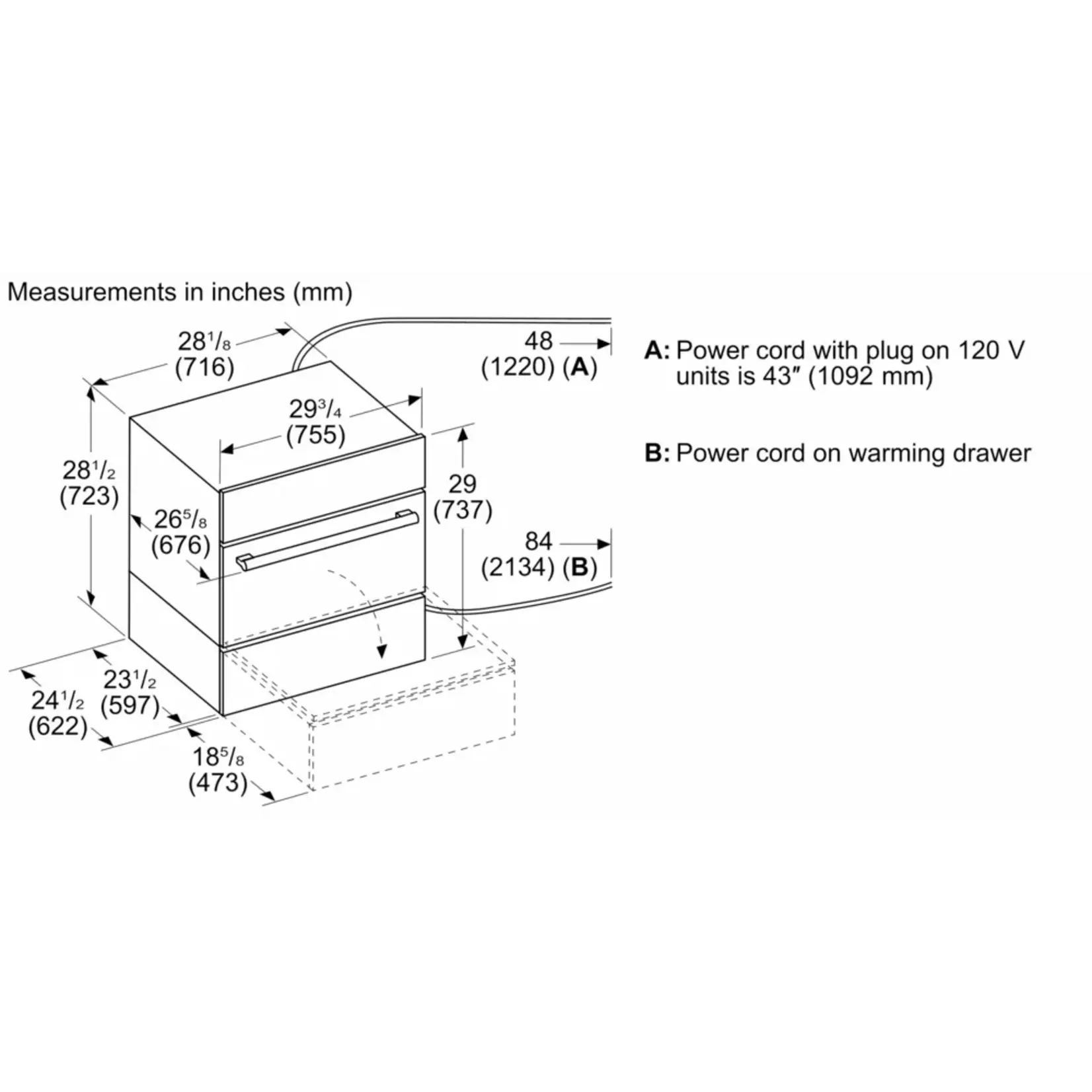 Thermador #WD30WC - Thermador Warming Drawer 30'' Stainless Steel