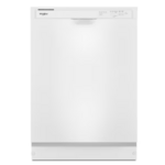 Whirlpool #*WDF341PAPW - Whirlpool 24 in. Front Built-In Tall Tub Dishwasher in White with 4-Cycle