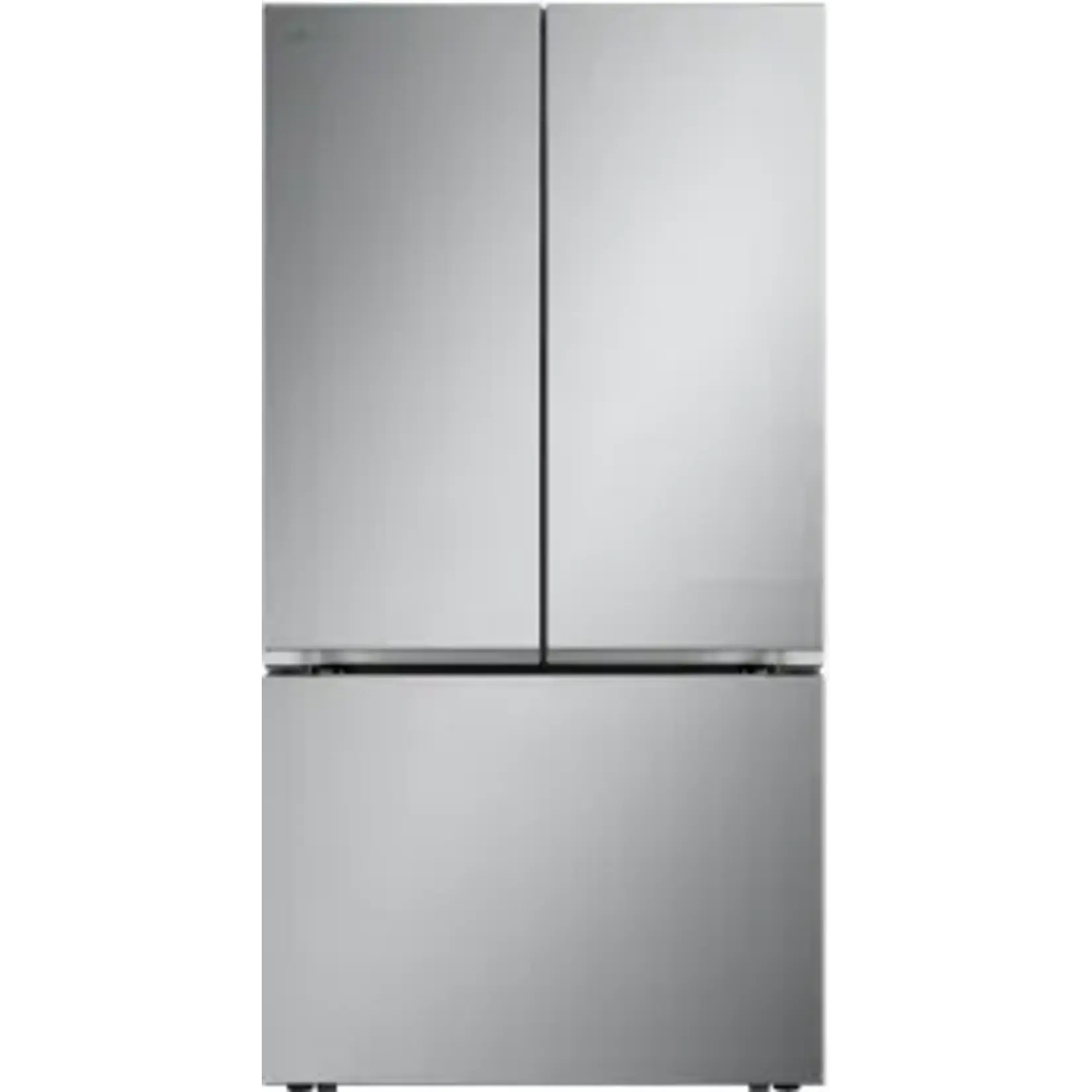 LG #*LF25Z6211S - LG 25 cu. ft. Counter-Depth MAX™ with Zero Clearance™ 3-Door French Door Refrigerator with Thin Door Design