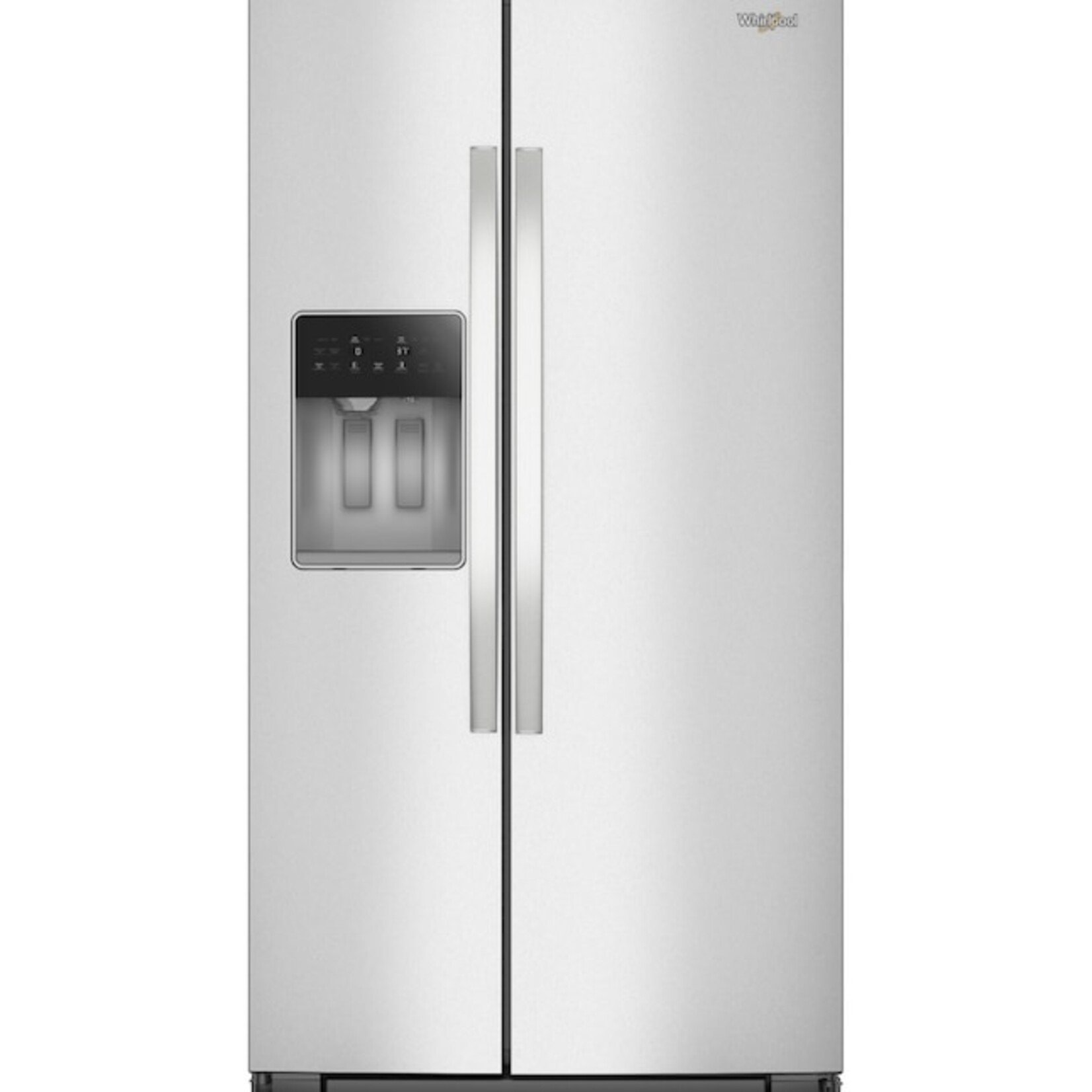 Whirlpool #*WRSC5536RZ - Whirlpool 36 in. 20.85 cu ft. Counter Depth Side-by-Side Refrigerator in Fingerprint Resistant Stainless Finish w/ TruCool System