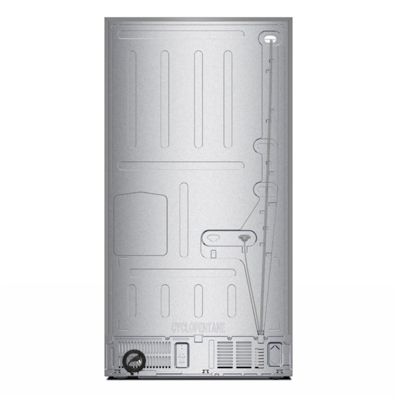 Whirlpool #*WRFF3136SZ - Whirlpool 36 in. 31 cu ft. Freestanding French Door Refrigerator in Fingerprint Resistant Stainless Finish with Ice Maker