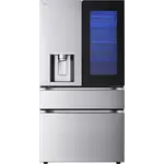 LG LH29S8565S29 cu. ft. SMART MyColor InstaView Standard-Depth MAX 4-Door French Door Refrigerator in Stainless Steel with Craft Ice