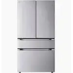 LG LF26C8210S 26 cu. ft. SMART Counter Depth MAX French Door Refrigerator with Internal Water Dispenser in PrintProof Stainless Steel