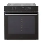 LG #WSED3023B - LG 24" Built-In Smart Single Electric True Convection Wall Oven with Air Fry - Black