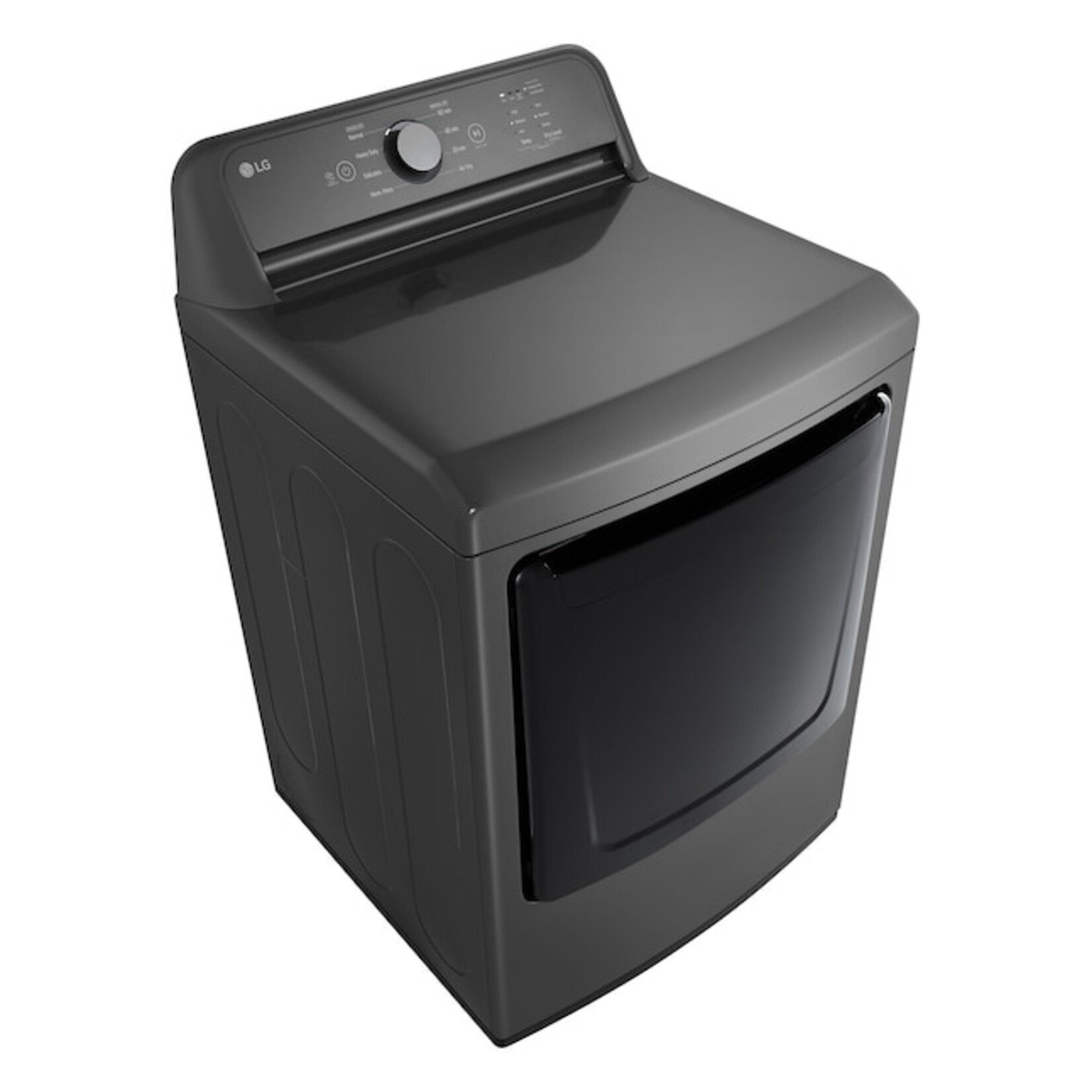 LG #DLE6100M - LG 7.3 cu. ft. Ultra Large High Efficiency Dryer™, Electric, Monochrome Grey