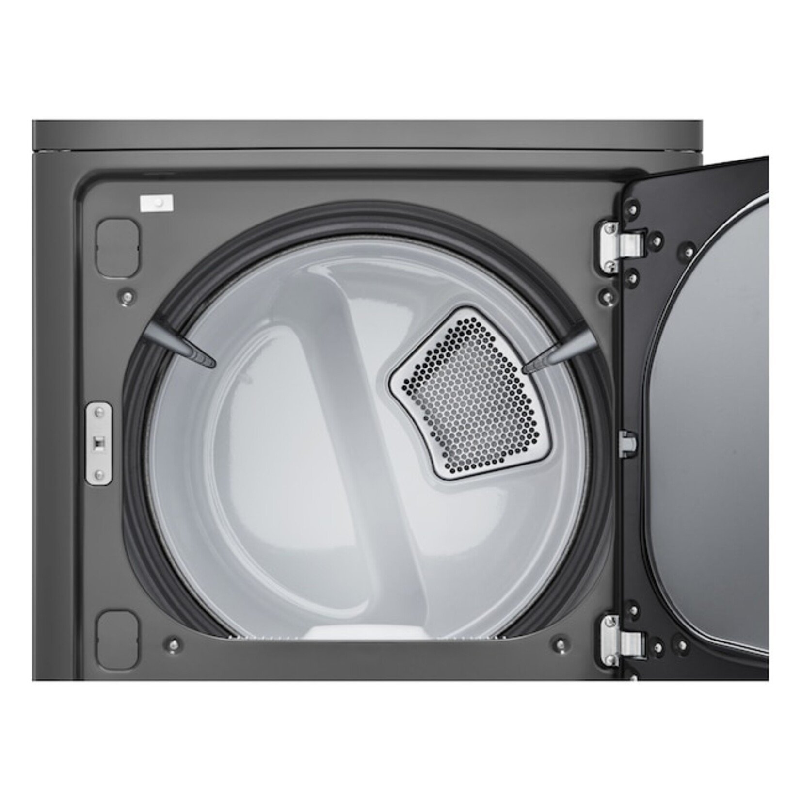 LG #DLE6100M - LG 7.3 cu. ft. Ultra Large High Efficiency Dryer™, Electric, Monochrome Grey