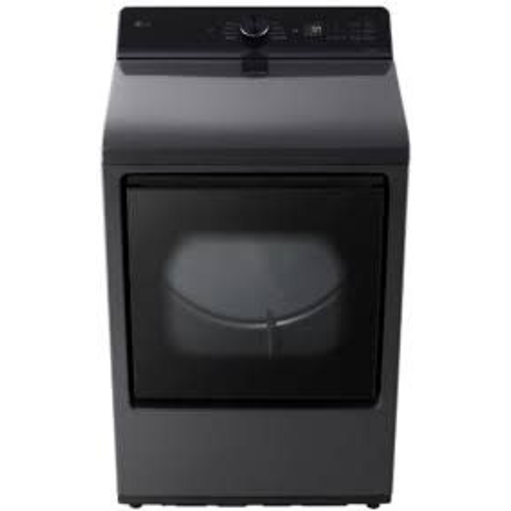 LG #DLE8200L - LG 7.3 cu. ft. Vented Electric Dryer with Wi-fi and AI Sensor Dry in Platinum Black
