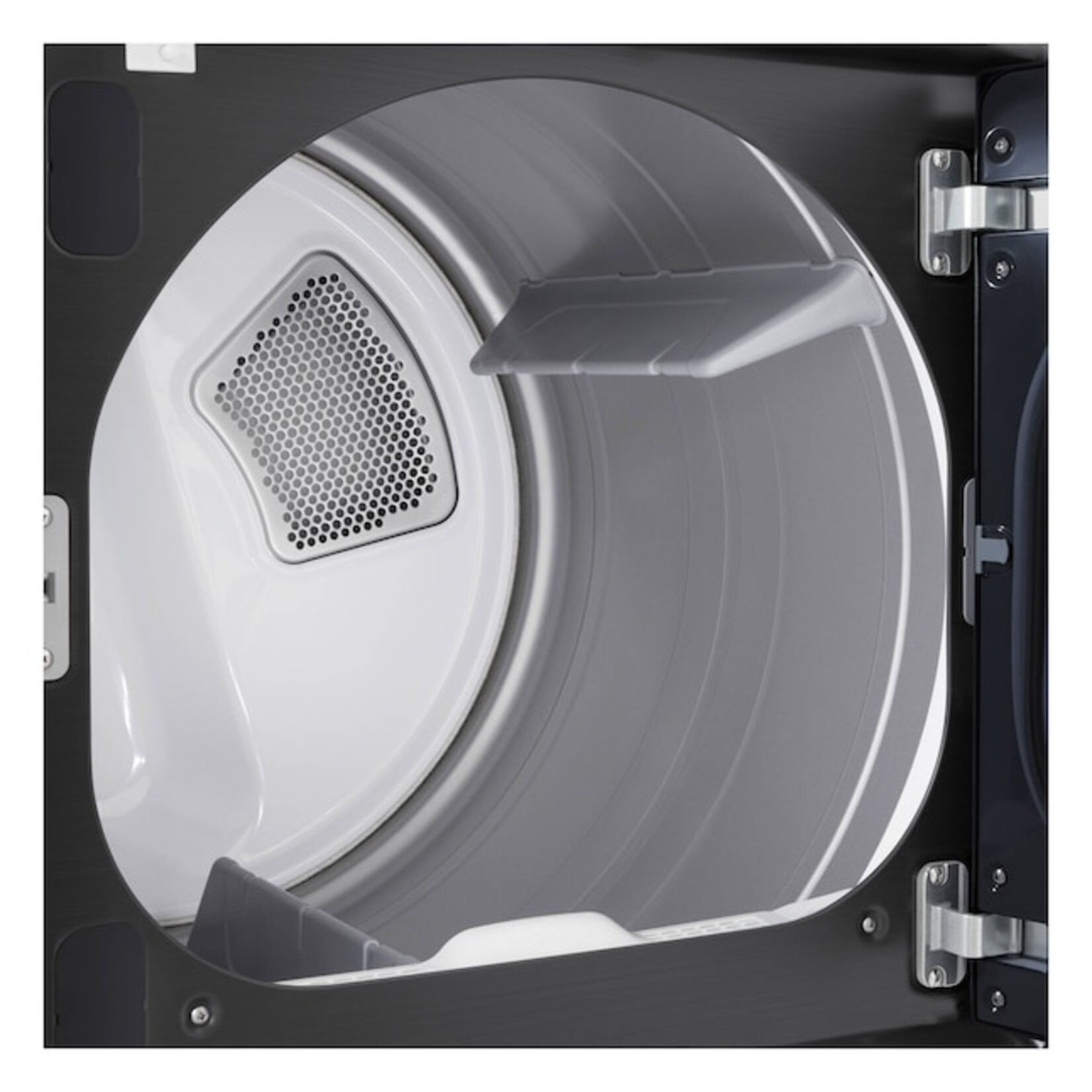 LG #DLE8200L - LG 7.3 cu. ft. Vented Electric Dryer with Wi-fi and AI Sensor Dry in Platinum Black