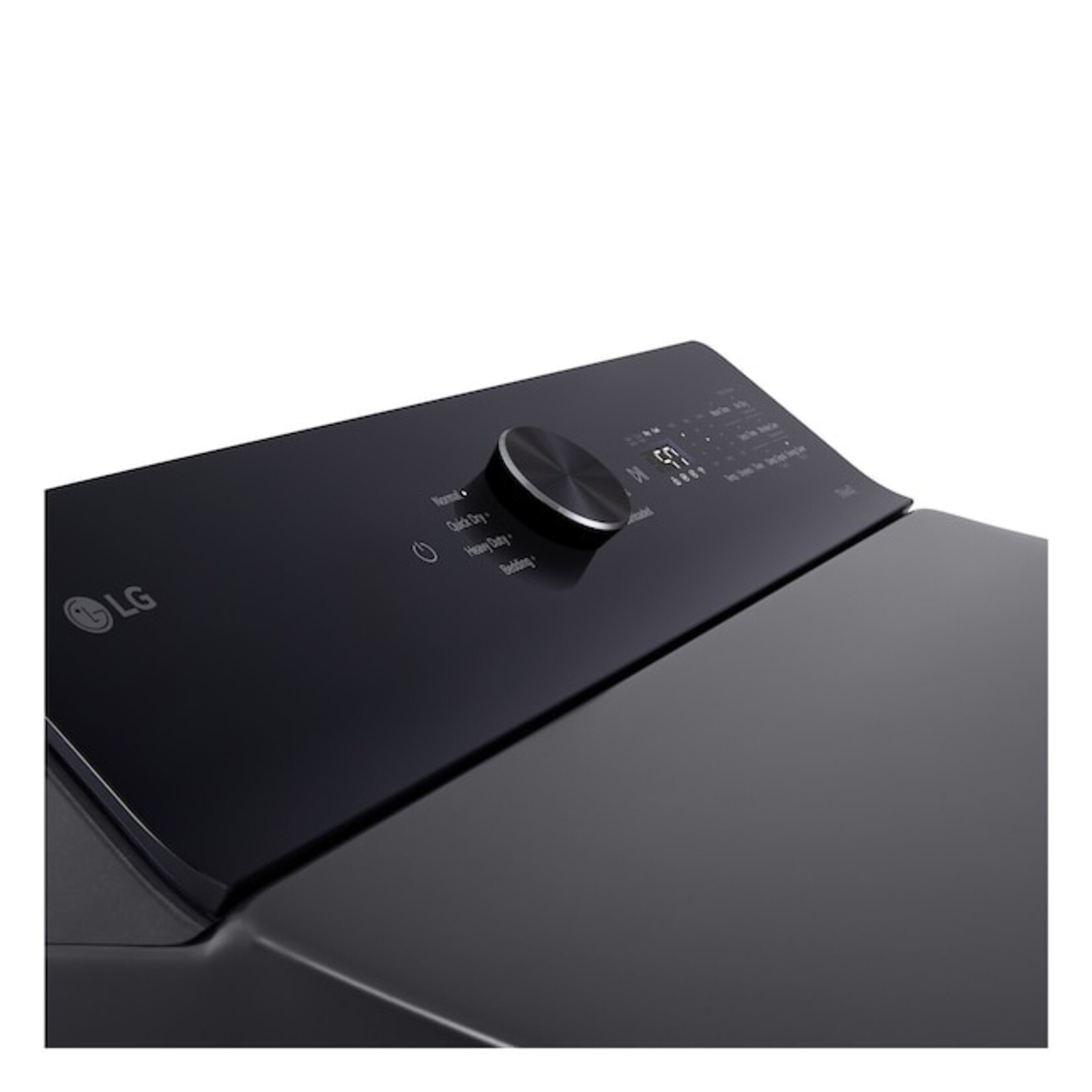 LG #DLE8200L - LG 7.3 cu. ft. Vented Electric Dryer with Wi-fi and AI Sensor Dry in Platinum Black