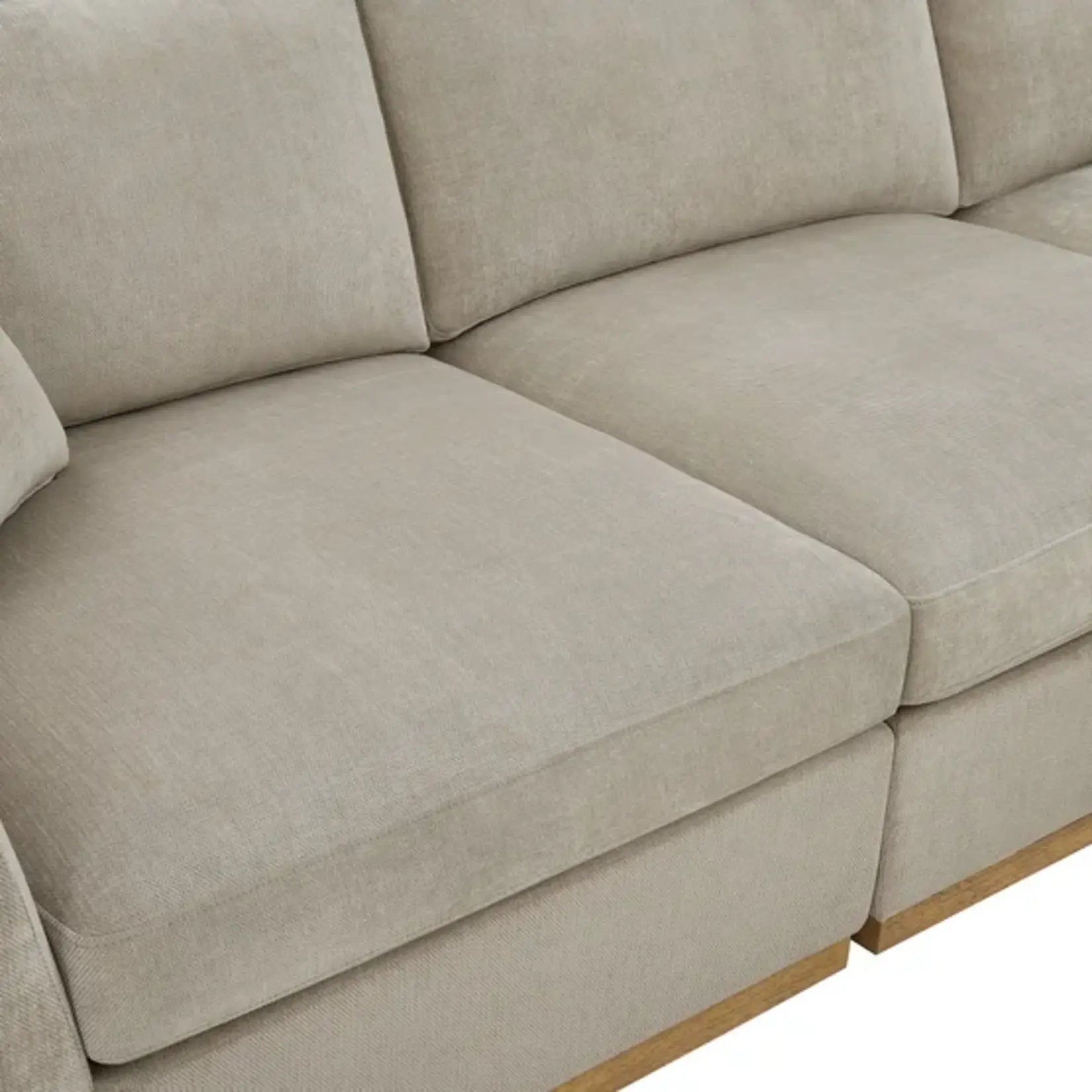 Henredon #1861812 - Henredon Caley Reversible Sofa Chaise with Ottoman