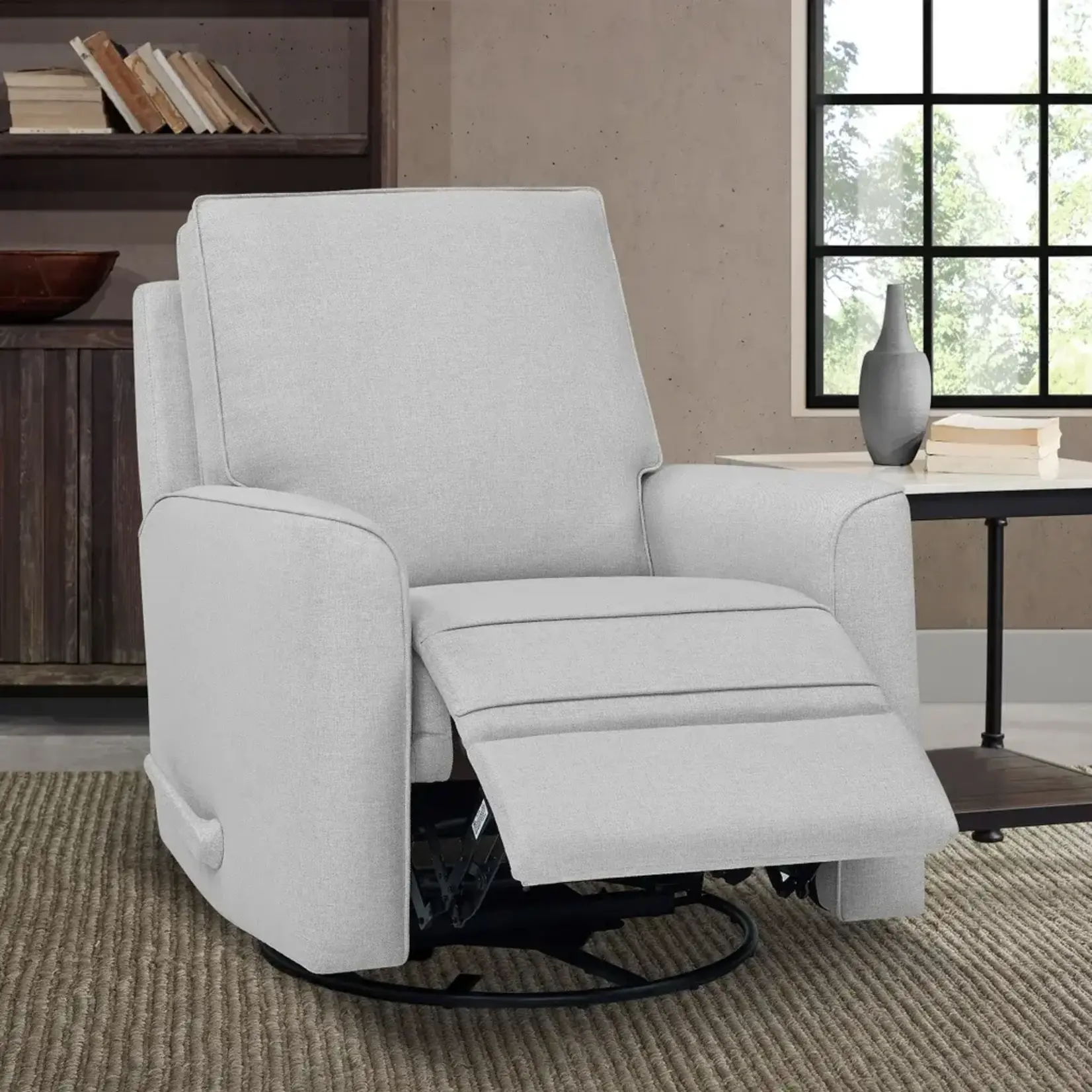 True Innovations #1695461 - True Innovations Paxley Fabric Swivel Glider Recliner