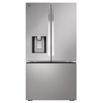 LG #LRRXC2606S - LG 26 cu. ft. Counter-Dept MAX™, French Door Refrigerator, with Craft Ice™