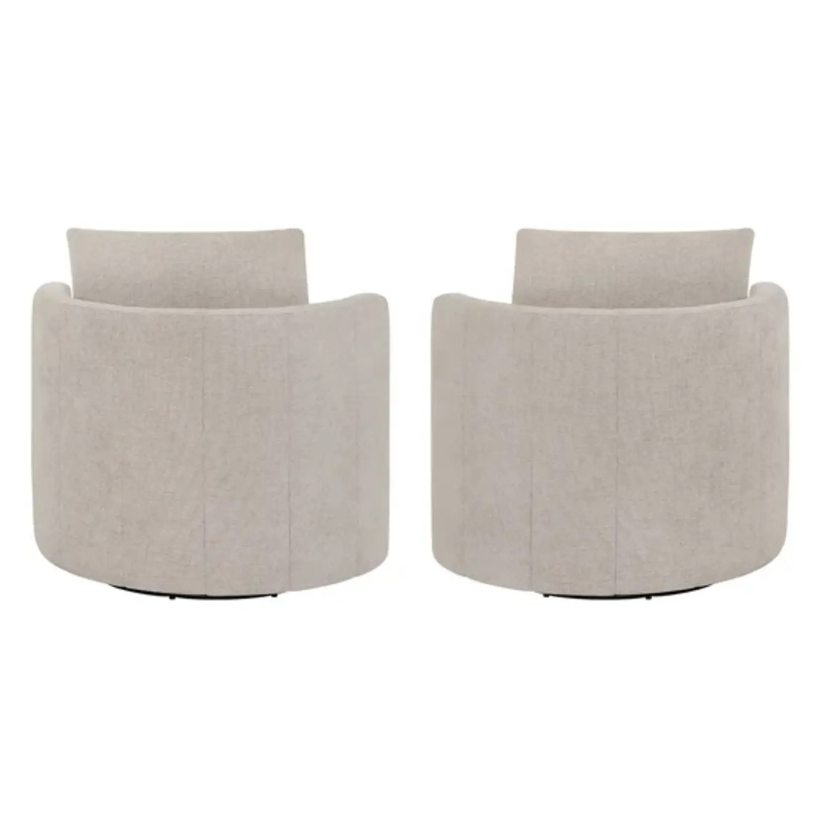 #1812470 - Thomasville Davos Swivel Chairs, 2-pack