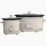 22990A1 Bella 6-Quart Programmable Slow Cooker with Additional 22987A1 -2-quart Slow Cooker Set
