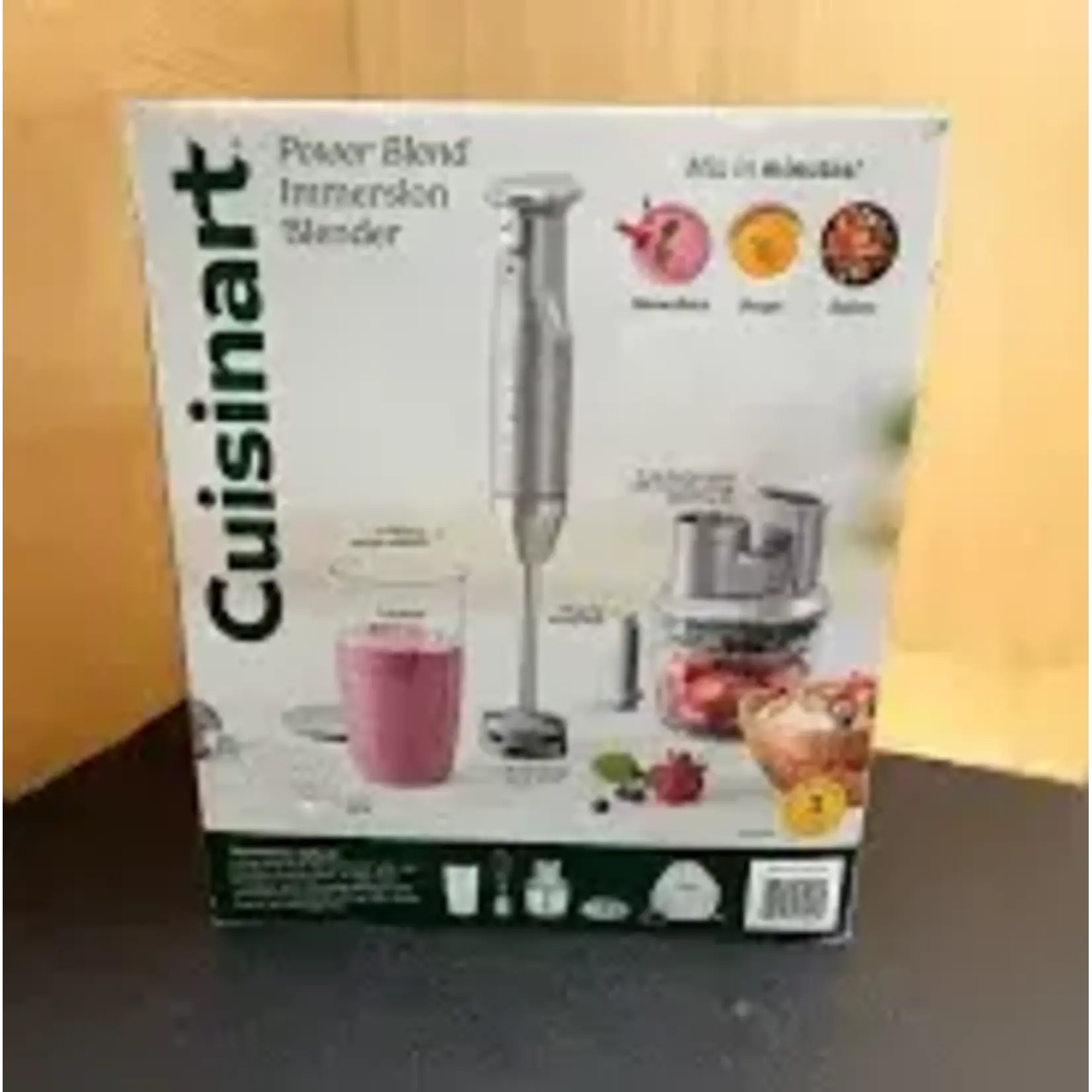 Cuisinart HB-500PC Cuisinart 400 Watts Immersion Blender Set, New BPA Free HB-500PC, Free Shipping.