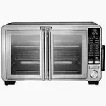 GTF7860 Gourmia  XL Digital Air Fryer Oven with 13 Cooking Functions, Convection Mode, Dual Cook, and Temperature Probe