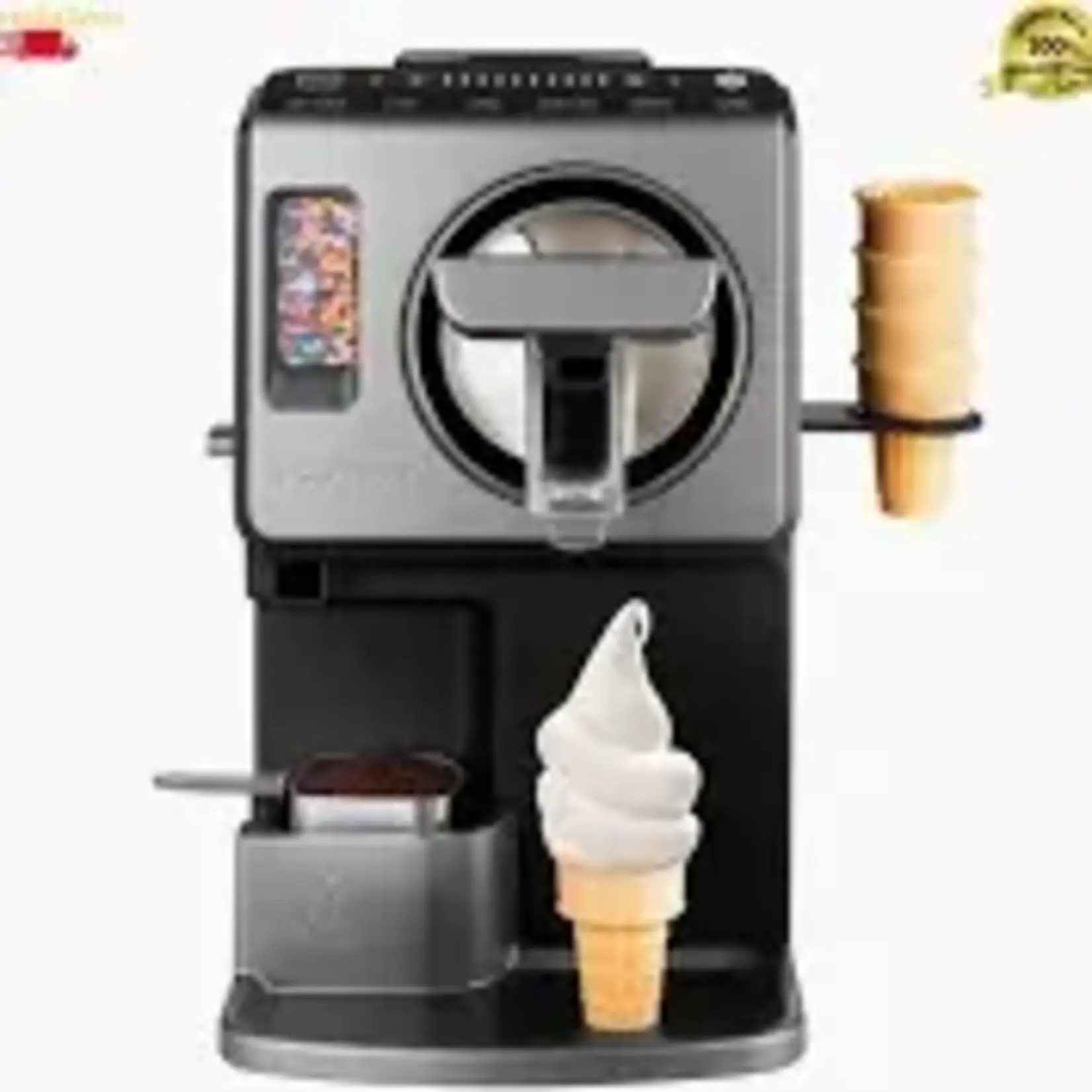 GOURMIA- GSI1020 2 Liter Automatic Soft Serve Ice Cream & Frozen Drink Maker