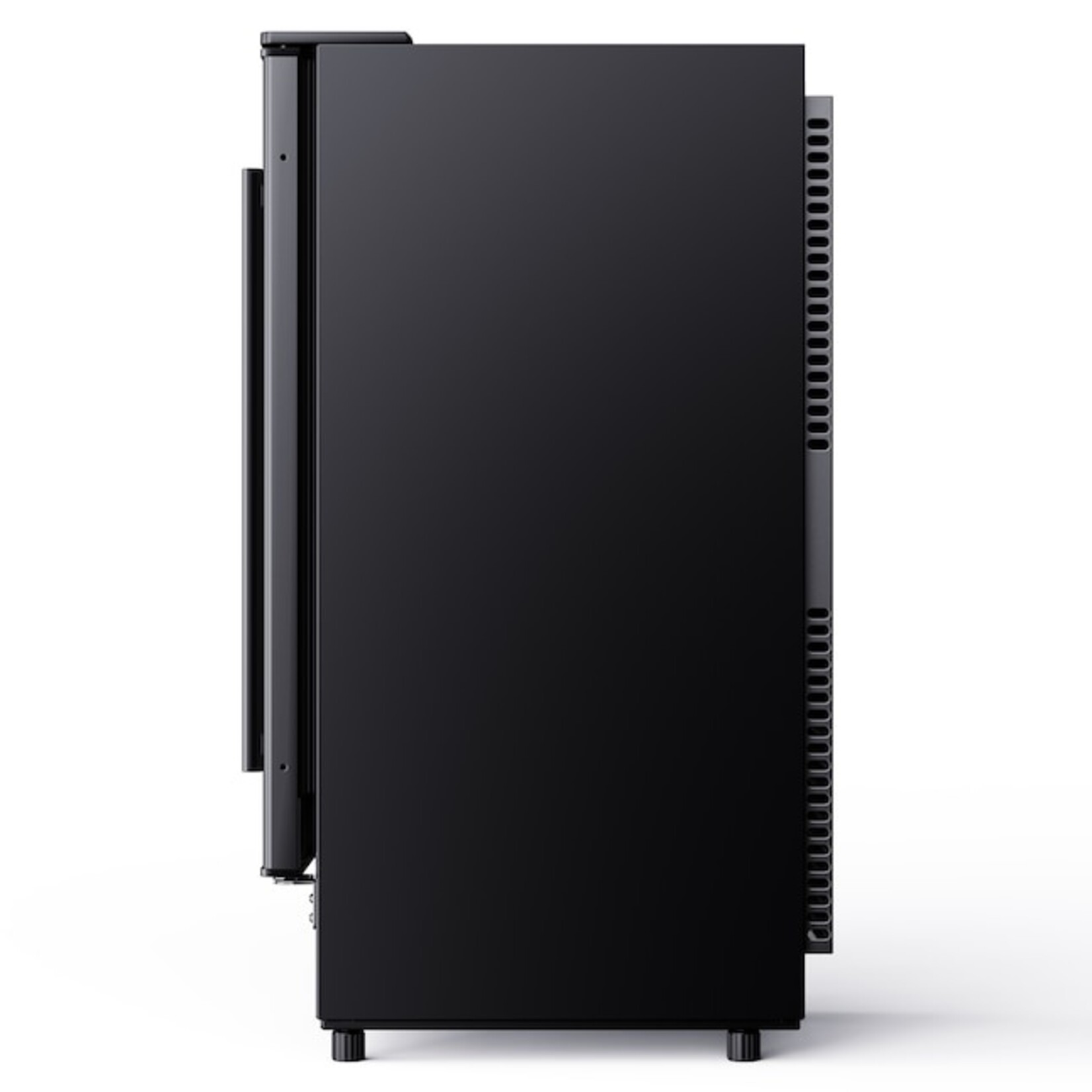 14.96 in. 80 lb./24H Undercounter/Freestanding Full Size Cubes Ice Maker in Sliver, 25 lb. Storage