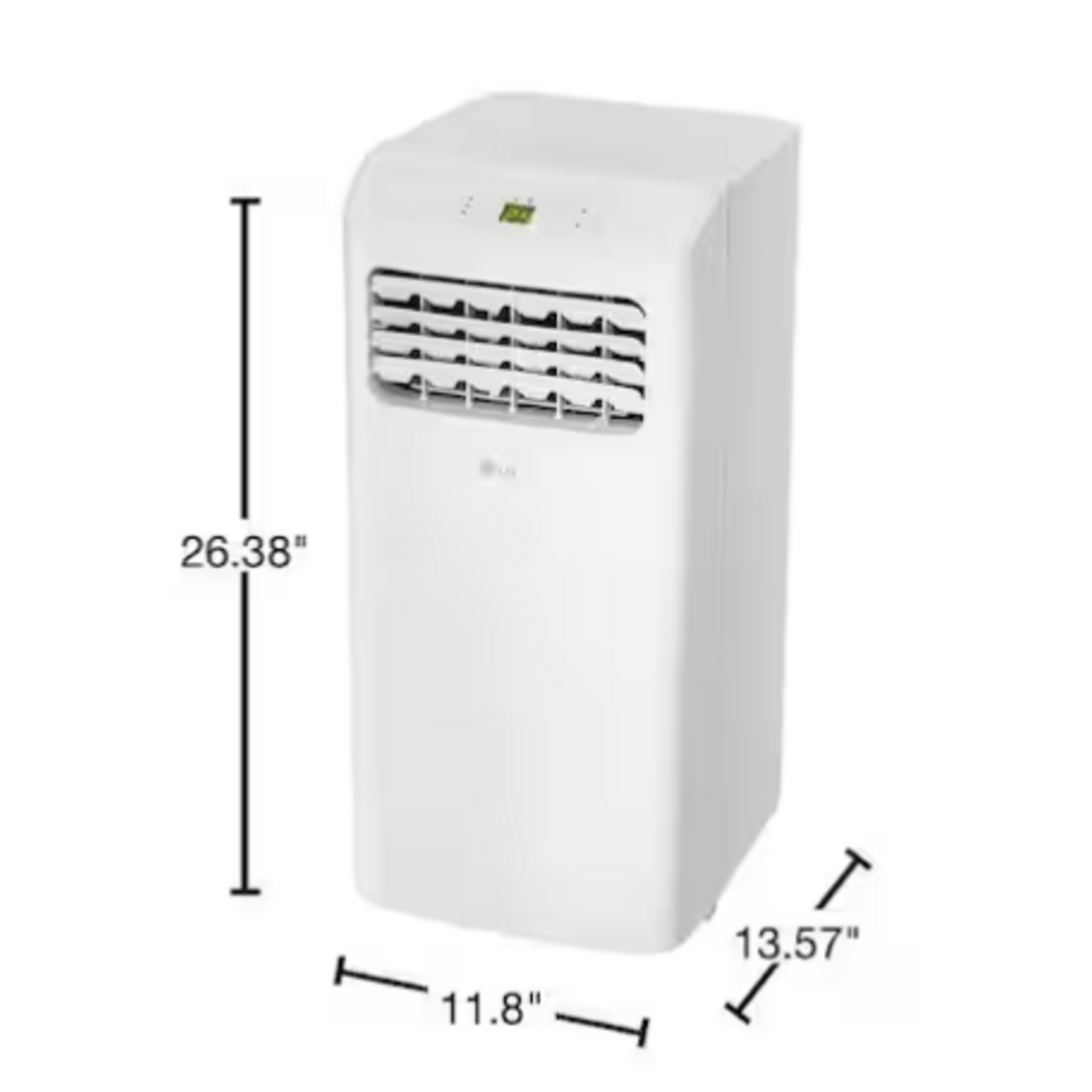 LG #LP0624WFR -  LG 6,000 (DOE) BTU 115-Volt Portable Air Conditioner Cools 250 Sq. Ft. with Dehumidifier and LCD Remote