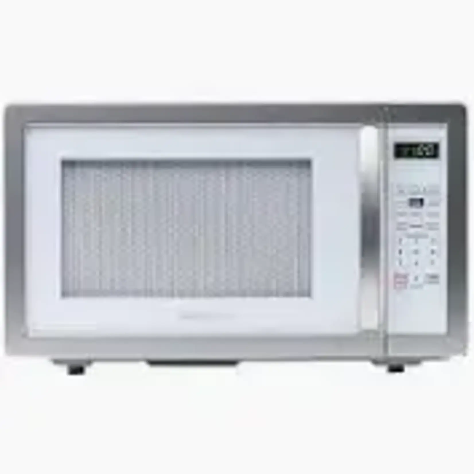 FM013AHTPLE  Farberware Professional 1.3 cu. ft. 1100-Watt Countertop Microwave in Platinum with Smart Sensor
