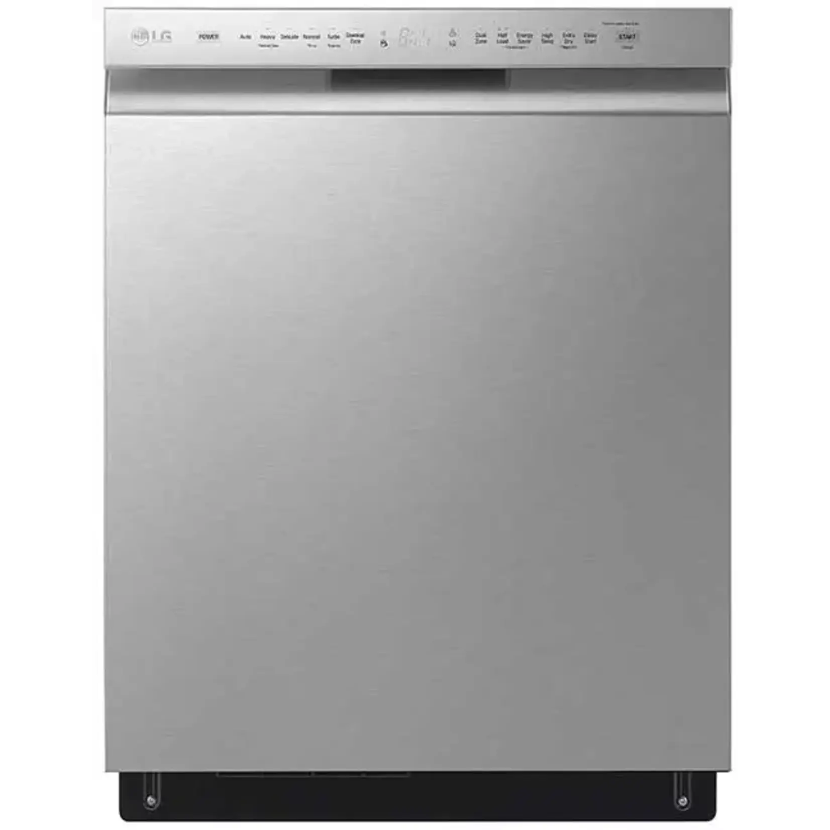 LG #LDFN4542S LG Electronics 24 in. PrintProof Stainless Steel Front Control Dishwasher with QuadWash, 3rd Rack & Dynamic Dry, 48 dBA