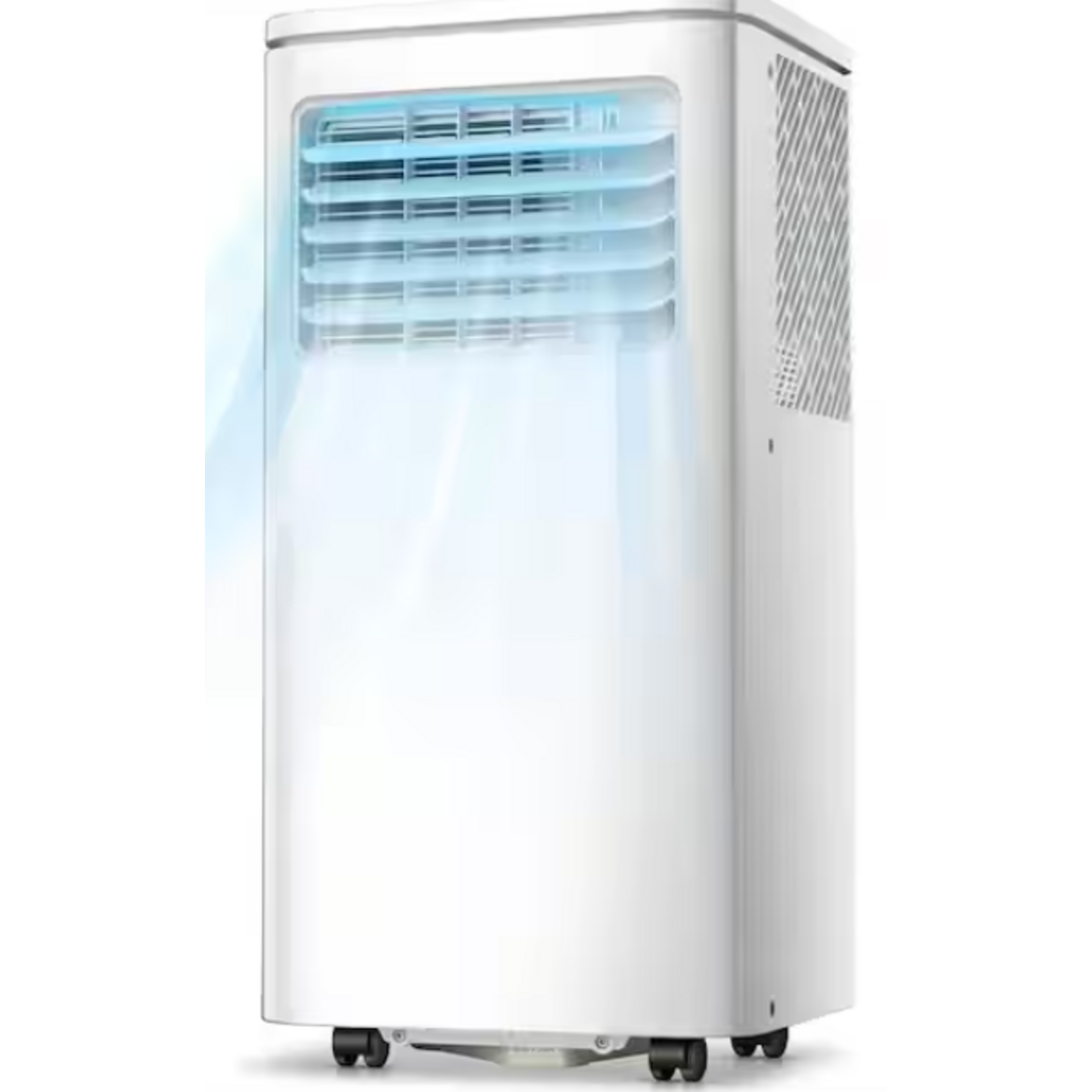 #NPL-05C/X1E-1 - COWSAR 5,000 BTU (SACC) Portable Air Conditioner Cools 270 Sq. Ft. with Dehumidifier, Remote and 24 Hours Timer in White