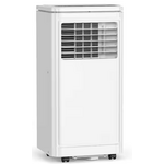 #A5406-8K-CS - COWSAR 8,000 BTU (5,000 BTU DOE) 115-Volt Quiet 55 dB Portable Air Conditioner w/Dehumidifier and Remote to 270 sq. ft. White